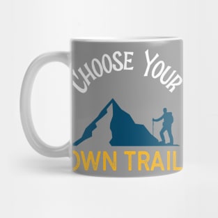 Adventure Hiking Choose Your Own Trail Mug